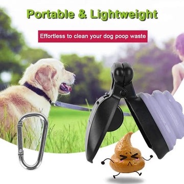 CleanClip Foldable Dog Poop Scooper Kit
