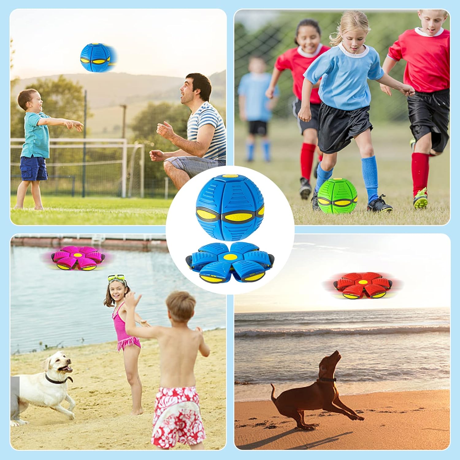 GlowDisc Flying Dog Ball