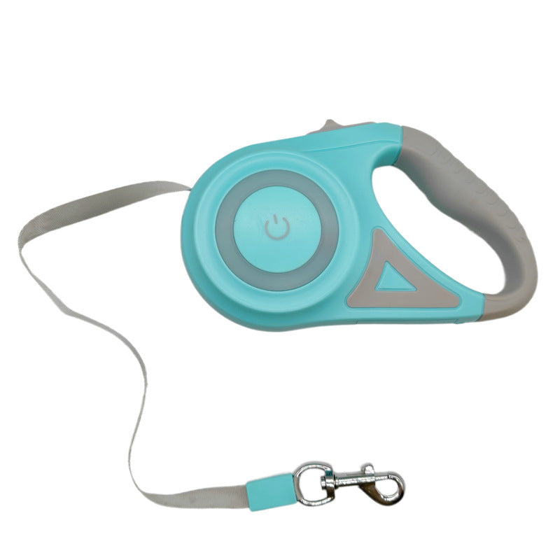 GlowLead Retractable LED Dog Leash