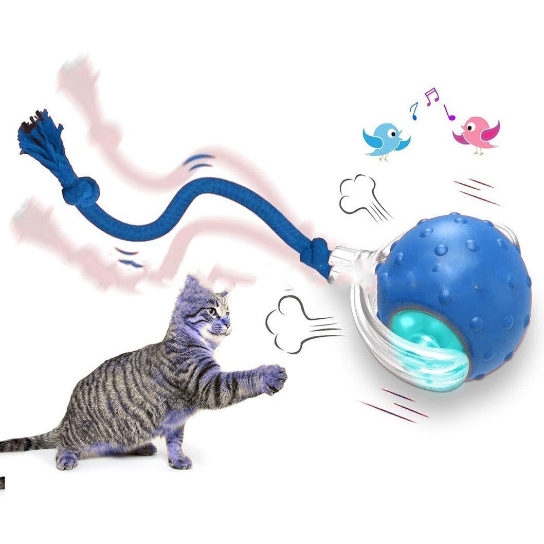 PounceTail Interactive Cat Ball