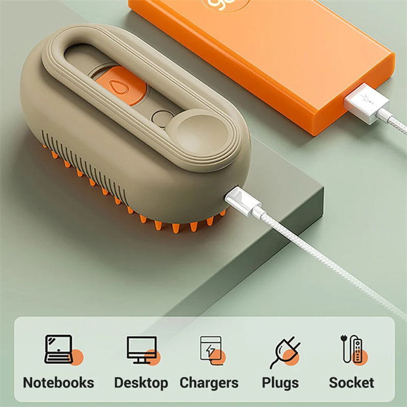 MistEase Pet Grooming Brush