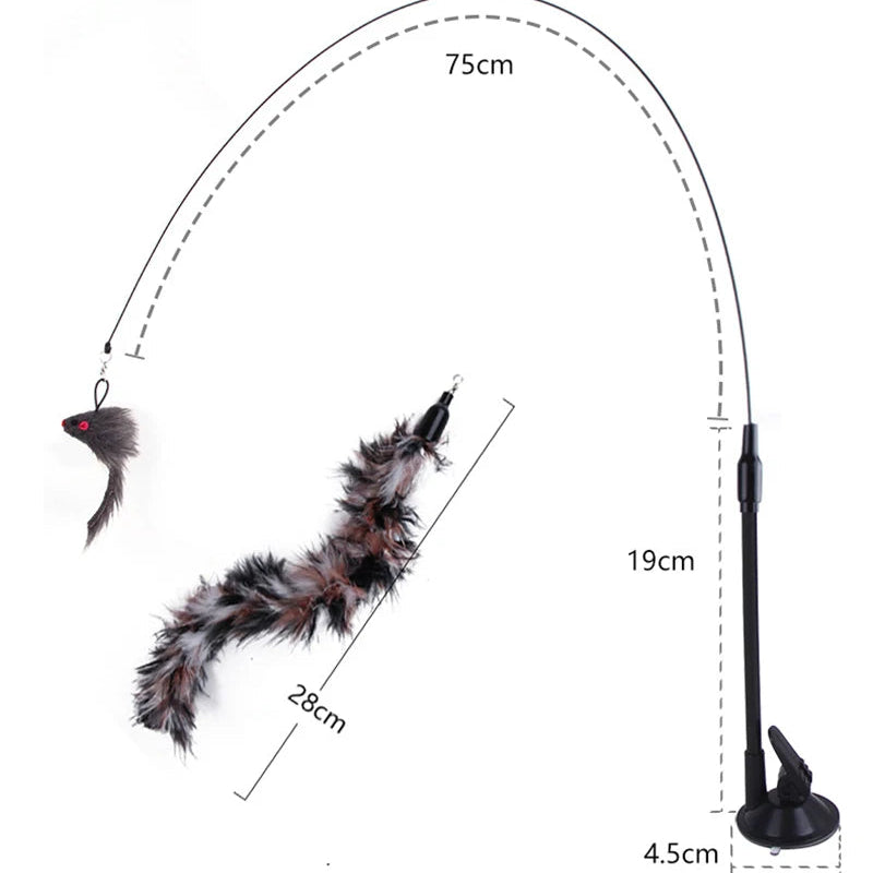 PounceFlex Suction Cat Teaser